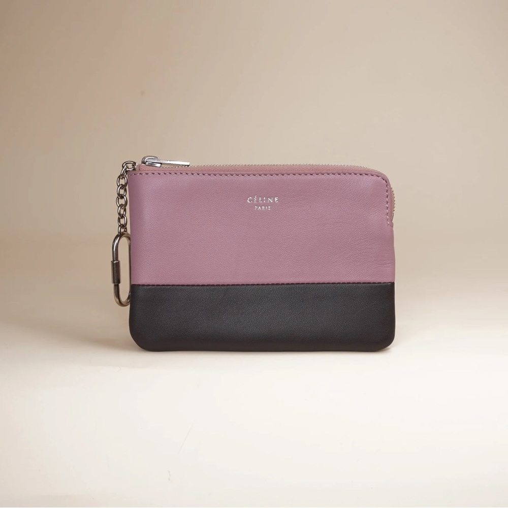 Celine Two-Tone Leather Wallet - Picture 2 of 3